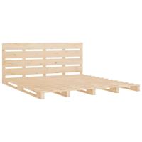 Bedframe zonder matras massief grenenhout 140x200 cm - thumbnail