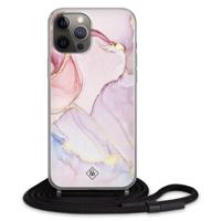 iPhone 12 Pro hoesje met koord - Purple sky - thumbnail