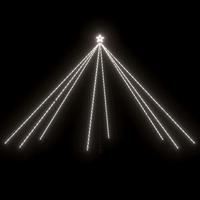 VidaXL Led-kerstboom binnen buiten 800 leds koud wit 5 m - thumbnail