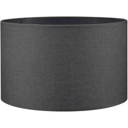 Lampenkap cilinder | rond | canvas | stoffen lampenkap | cilinderkap | Ø35cm H21cm | dark grijs Lampenkap cilinder | rond | canvas | stoffen lampenkap | cilinderkap | Ø35cm H21cm | dark grijs