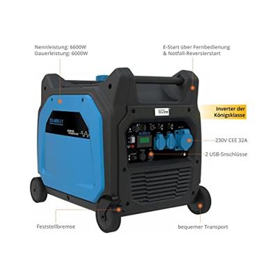 Güde Inverter stroomgenerator ISG 6600-3 E Güde Inverter stroomgenerator ISG 6600-3 E