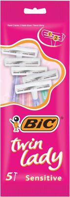 BIC Lady twin pouch mesjes 5 Stuks BIC Lady twin pouch mesjes 5 Stuks