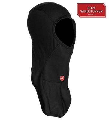 Castelli Windstopper Balaclava gezichtsbeschermer zwart unisex