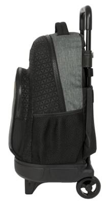 Schoolrugzak met Wielen BlackFit8 Old school Zwart Grijs 33 x 45 x 22 cm Schoolrugzak met Wielen BlackFit8 Old school Zwart Grijs 33 x 45 x 22 cm