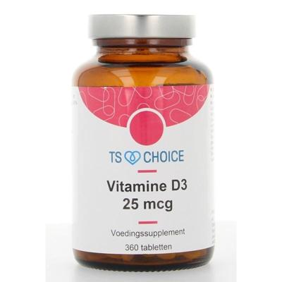 TS Choice Vitamine D3 25 mcg Tabletten