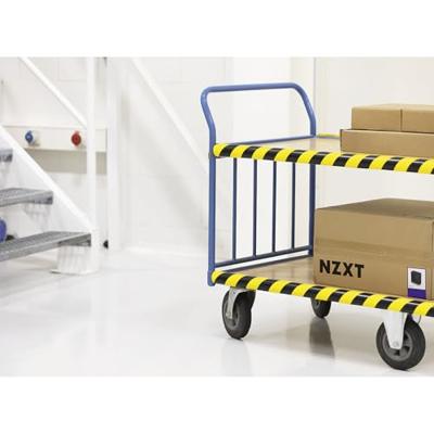 Beschermingsprofiel durable p30 buis 1m geel zwart