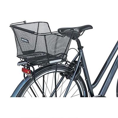 Basil lesto - fietsmand - achterop - zwart