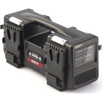SWIT 4ch x max 6A Top Fast Simultaneous 14V/28V Charger V-mount - thumbnail