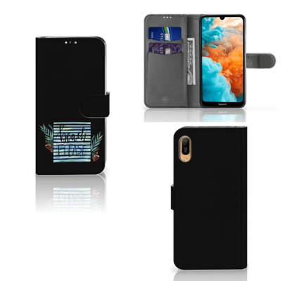 Huawei Y6 (2019) Leuk Hoesje Boho Beach Huawei Y6 (2019) Leuk Hoesje Boho Beach