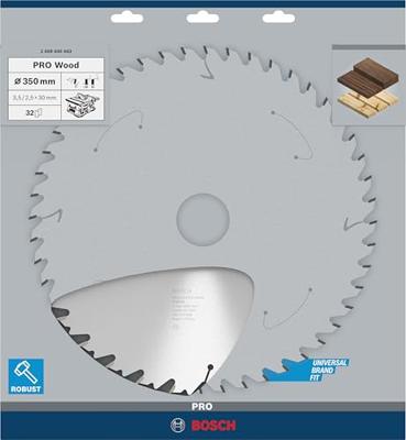 Bosch Accessoires Cirkelzaagblad Standard for Wood Speed 350 x 30 x 3,5 mm, 32 1st - 2608640683 Bosch Accessoires Cirkelzaagblad Standard for Wood Speed 350 x 30 x 3,5 mm, 32 1st - 2608640683