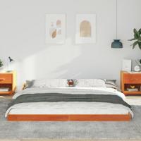 Bedframe Wasbruin 180 x 200 cm Massief grenenhout - thumbnail