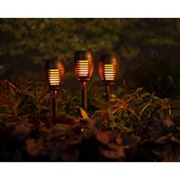 Tuinfakkel Lumineo Zon Zwart (7,5 x 27 cm) (4 Stuks) - thumbnail