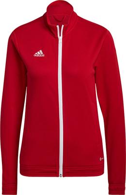 adidas Entrada 22 Trainingsjack Dames Rood Wit