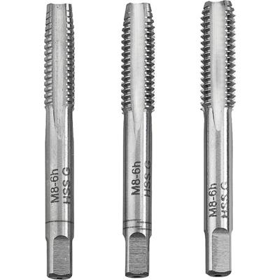 kwb 443308 Schroefdraadsnijderset 3-delig M8 1.25 DIN 352 HSS 3 stuk(s)