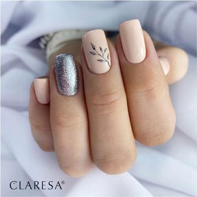 Claresa uv/led gellak 5ml full glitter 1 silver