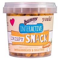 Bunny Crispy Snack Wortel | 25 g | Aanvullend diervoeder voor dwergkonijnen en knaagdieren | De perfecte beloningssnack voor knaagdieren | Slechts 3 ingrediënten | Hersluitbaar - thumbnail