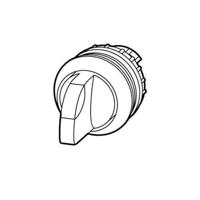 Eaton 216839 M22-WLK3-Y Keuzetoets Kunststof frontring Knevel Zwart 1 stuk(s) - thumbnail