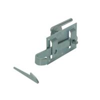 Gebr. Bodegraven boerenklinkstel - skinverpakking incl. schroeven en inslagneus - verzinkt - 70610.B001+barcode - thumbnail