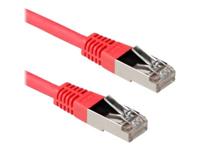 ACT Rode 7 meter LSZH SFTP CAT6A patchkabel met RJ45 connectoren - thumbnail