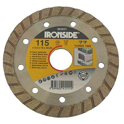 IRONSIDE 241011 Diamanten doorslijpschijf Diameter 115 mm 1 stuk(s)