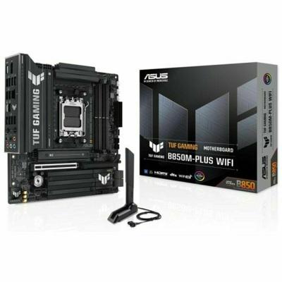 Asus TUF B850M-PLUS Moederbord Vormfactor Micro-ATX Moederbord chipset AMD® B850 Asus TUF B850M-PLUS Moederbord Vormfactor Micro-ATX Moederbord chipset AMD® B850