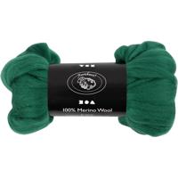 Creativ Company Merino wol, dikte 21 my, groen, 100 gr/ 1 doos - thumbnail