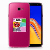 Samsung Galaxy J4 Plus (2018) | Sillicone Back Cover | Popart Princess - thumbnail