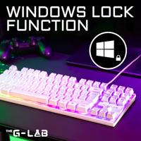 Gaming Keyboard The G-Lab Caesium TKL AZERTY - thumbnail