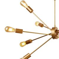 Searchlight Gouden hanglampAlpha Spider 10-lichts - 29010-10GO - thumbnail