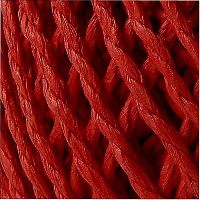 Creativ Company Papier garen, dikte 2,5-3 mm, rood, 150 gr, 40 m/ 1 bol