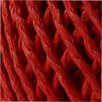 Creativ Company Papier garen, dikte 2,5-3 mm, rood, 150 gr, 40 m/ 1 bol - thumbnail