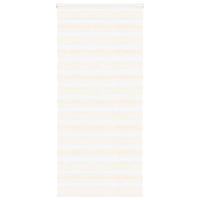VidaXL Zebra rolgordijn 110x230 cm stofbreedte 105,9 cm marmerbeige - thumbnail