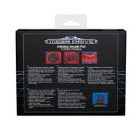 Retro-Bit SEGA Mega Drive 8-Button 2.4G Wireless Controller (Crimson Red) - thumbnail