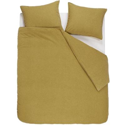 vtwonen Flanel Oker Dekbedovertrek