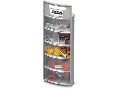 Phoenix Contact 3202999 Assortiment dubbele adereindhulzen 4 mm², 6 mm², 10 mm² Deels geïsoleerd Grijs, Geel, Rood 40 stuk(s)