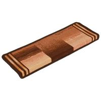 Trapmatten zelfklevend 15 st 65x21x4 cm bruin - thumbnail