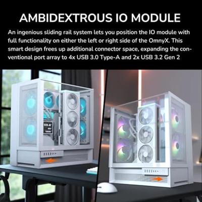 COUGAR Gaming OmnyX Midi Tower Wit COUGAR Gaming OmnyX Midi Tower Wit