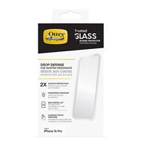 OtterBox Trusted Glass-screenprotector voor iPhone 14 Pro, gehard glas, x2 krasbescherming, bescherming tegen vallen en splinters - thumbnail