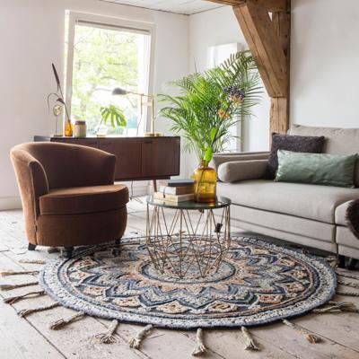 Dutchbone Rond Vloerkleed 'Pix' 170cm Dutchbone Rond Vloerkleed 'Pix' 170cm