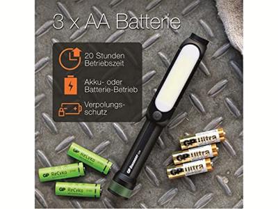 GP C34 zaklamp 550 lumen met 3x AAA batterijen - thumbnail