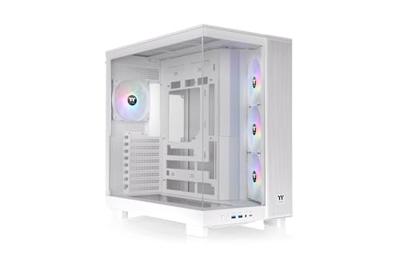 Thermaltake View 380 XL TG ARGB Snow White Midi-tower PC-behuizing Sneeuwwit Thermaltake View 380 XL TG ARGB Snow White Midi-tower PC-behuizing Sneeuwwit