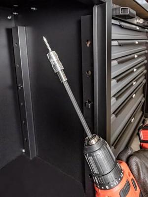 Vigor V7601-250 Bithouder met magneetring, 250 mm 250 mm 1/4 (6.3 mm)