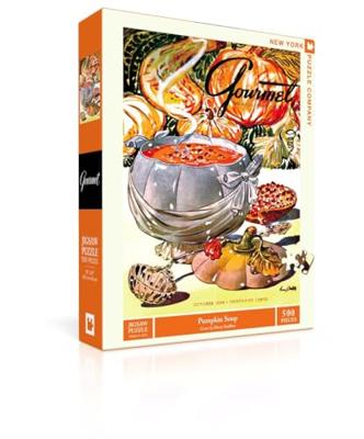 New York Puzzle Company Puzzel Pompoensoep - 500 stukjes