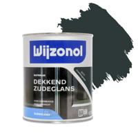 Wijzonol Dekkend Zijdeglanslak 750 ml 9277 Grachtengroen - thumbnail