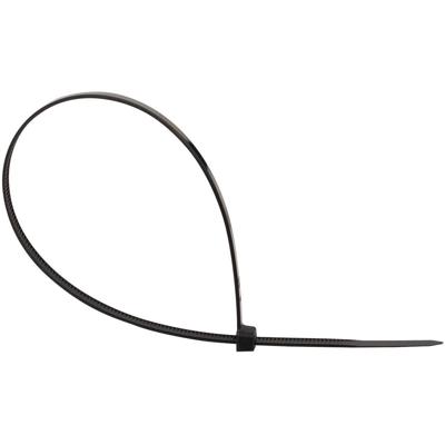 Q-CONNECT kabelbinder, ft 300 x 4,8 mm, pak van 100 stuks, zwart