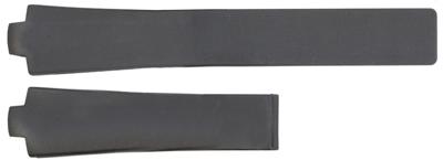 Horlogeband Tag Heuer FT6000 Rubber Zwart 9mm Horlogeband Tag Heuer FT6000 Rubber Zwart 9mm