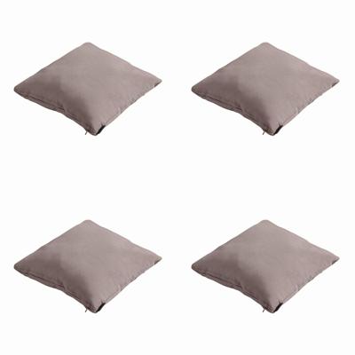 Sierkussen 45x45 met bies Panama Jute (4 stuks) Madison - Madison