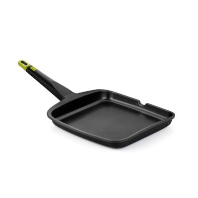 Pan BRA FOODIE 28X28 Zwart Aluminium Ø 28 cm