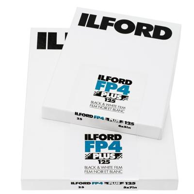 Ilford FP4 Plus 13x18cm 25 vel