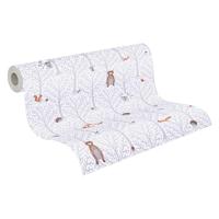 AS Creation Little Love grijs behang | 381191 - thumbnail